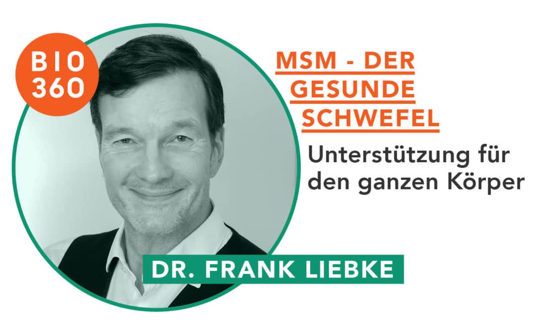 MSM - Der gesunde Schwefel_Frank Liebke